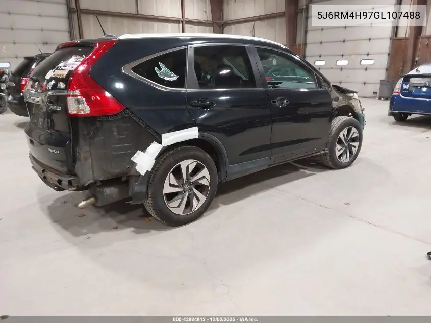 5J6RM4H97GL107488 2016 Honda Cr-V Touring