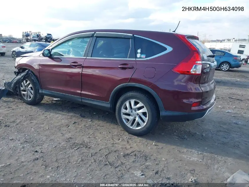 2HKRM4H50GH634098 2016 Honda Cr-V Ex