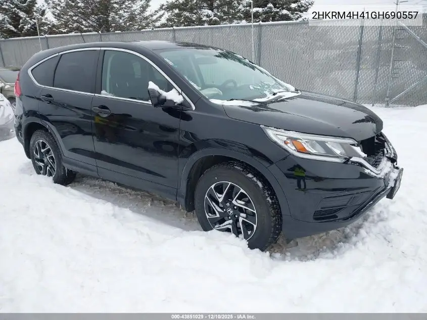 2HKRM4H41GH690557 2016 Honda Cr-V Se