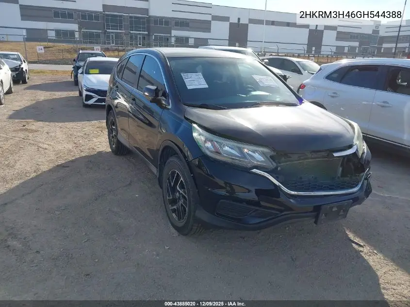 2HKRM3H46GH544388 2016 Honda Cr-V Se