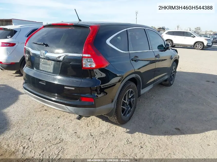 2HKRM3H46GH544388 2016 Honda Cr-V Se