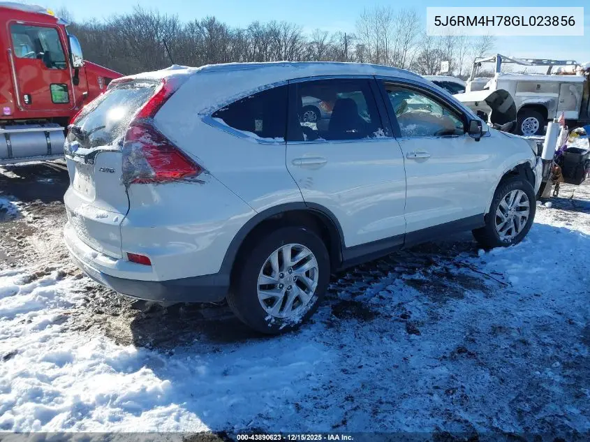5J6RM4H78GL023856 2016 Honda Cr-V Ex-L
