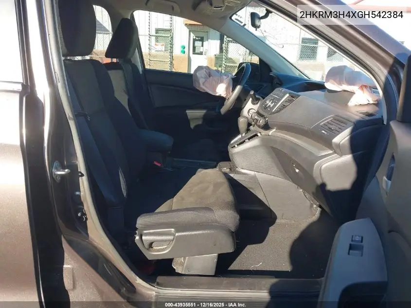 2HKRM3H4XGH542384 2016 Honda Cr-V Se
