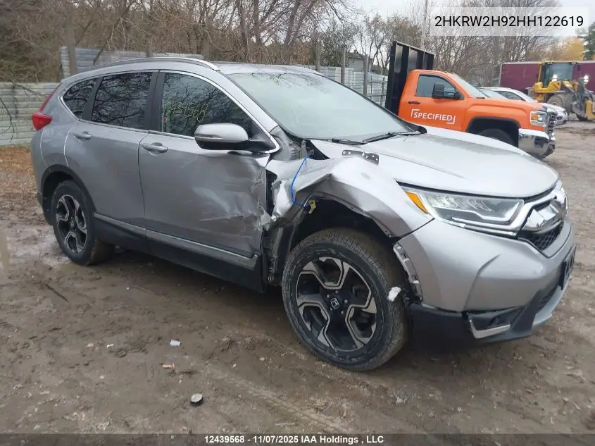 2HKRW2H92HH122619 2017 Honda Cr-V Touring
