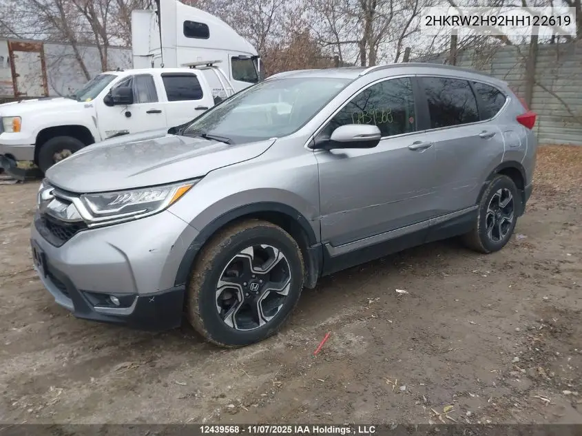 2HKRW2H92HH122619 2017 Honda Cr-V Touring
