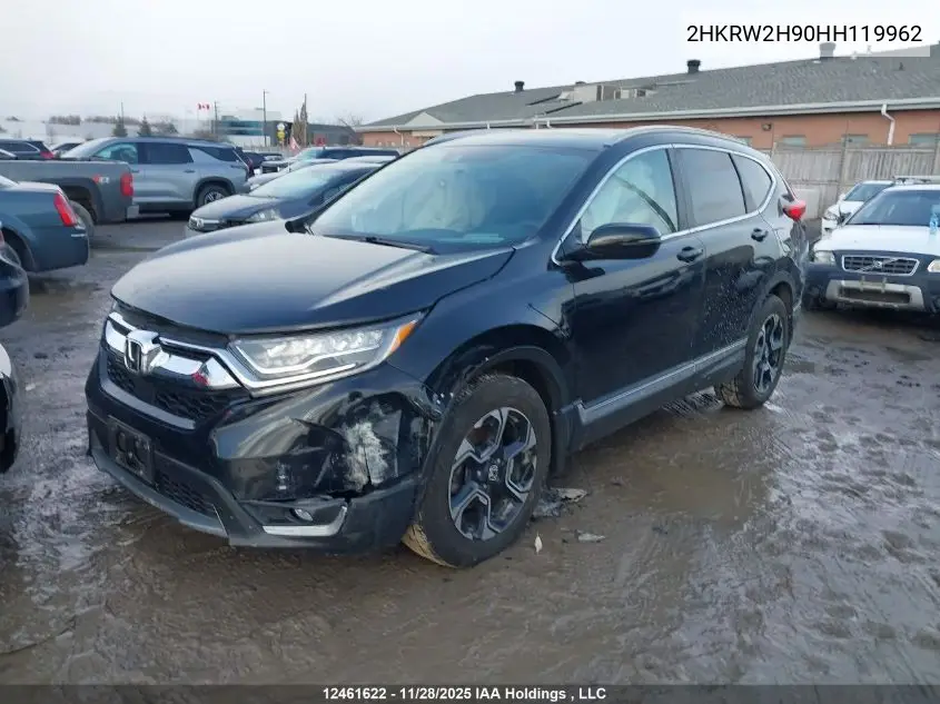 2HKRW2H90HH119962 2017 Honda Cr-V Touring
