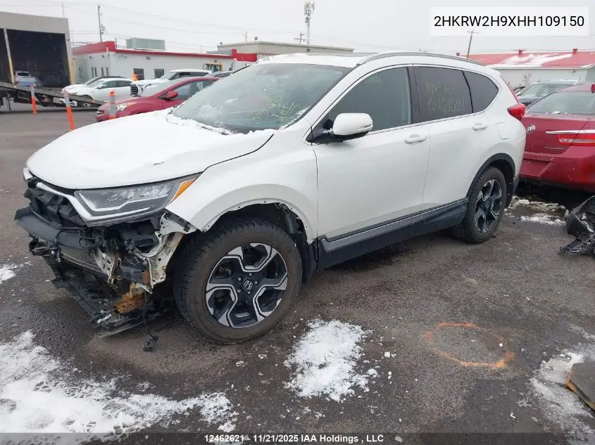 2HKRW2H9XHH109150 2017 Honda Cr-V Touring