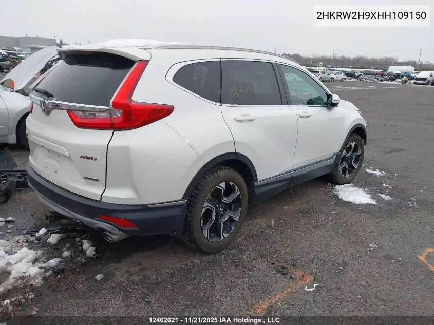 2HKRW2H9XHH109150 2017 Honda Cr-V Touring