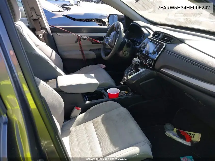 7FARW5H34HE006242 2017 Honda Cr-V Lx
