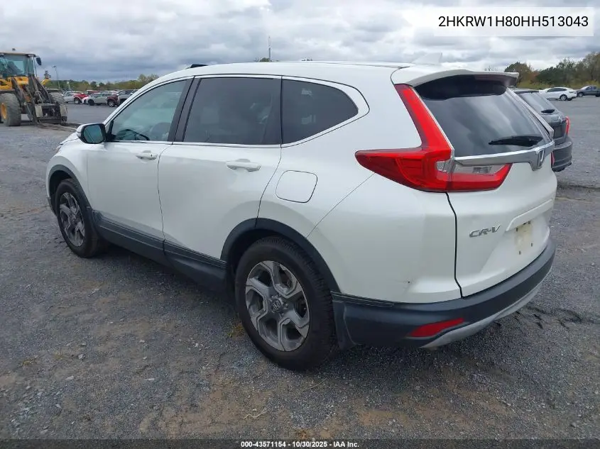 2HKRW1H80HH513043 2017 Honda Cr-V Ex-L/Ex-L Navi