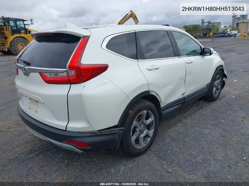 2HKRW1H80HH513043 2017 Honda Cr-V Ex-L/Ex-L Navi