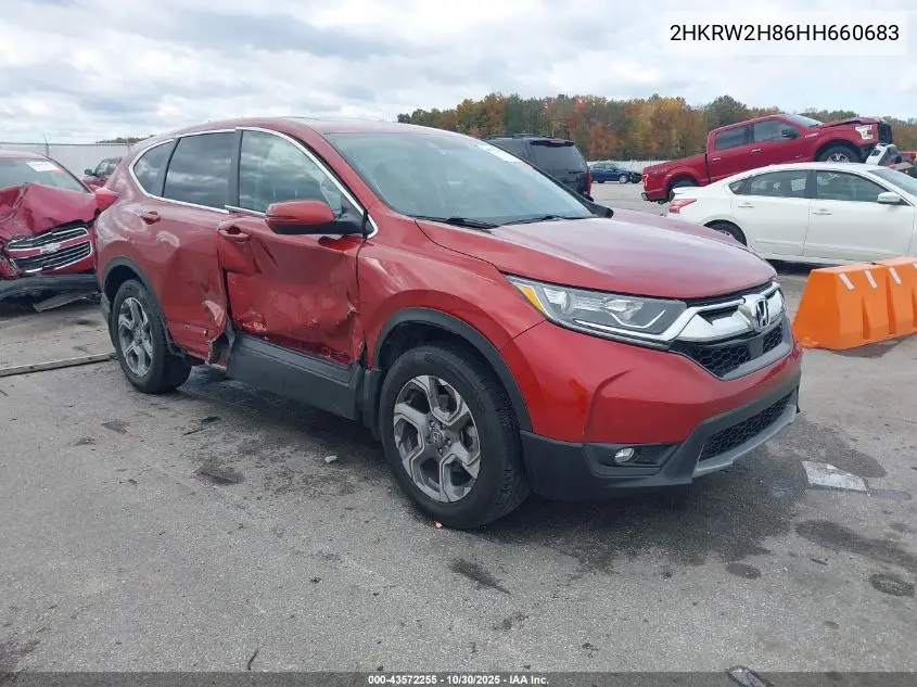 2HKRW2H86HH660683 2017 Honda Cr-V Ex-L/Ex-L Navi
