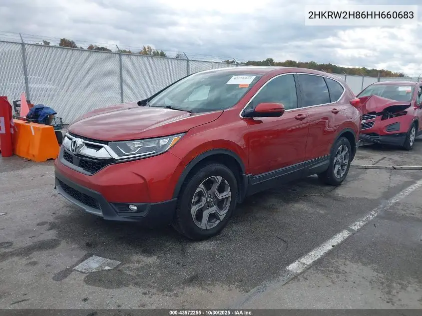 2HKRW2H86HH660683 2017 Honda Cr-V Ex-L/Ex-L Navi