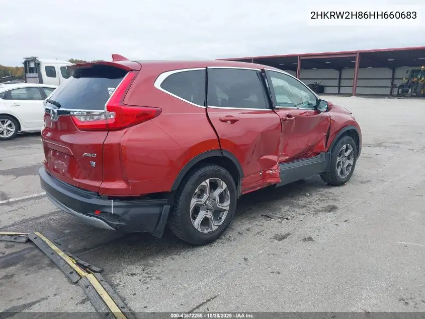 2HKRW2H86HH660683 2017 Honda Cr-V Ex-L/Ex-L Navi