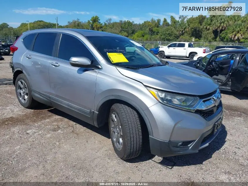 7FARW1H85HE027928 2017 Honda Cr-V Ex-L/Ex-L Navi