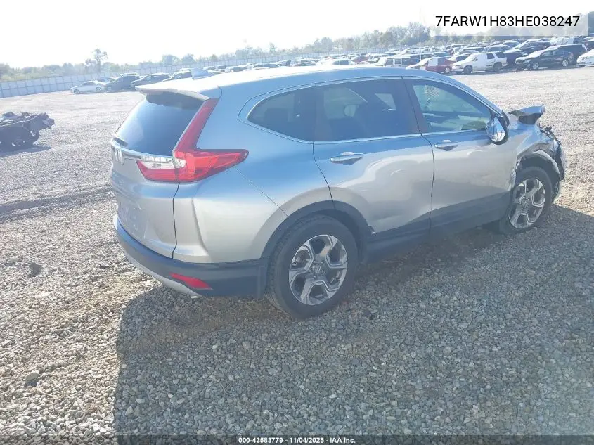 7FARW1H83HE038247 2017 Honda Cr-V Ex-L/Ex-L Navi
