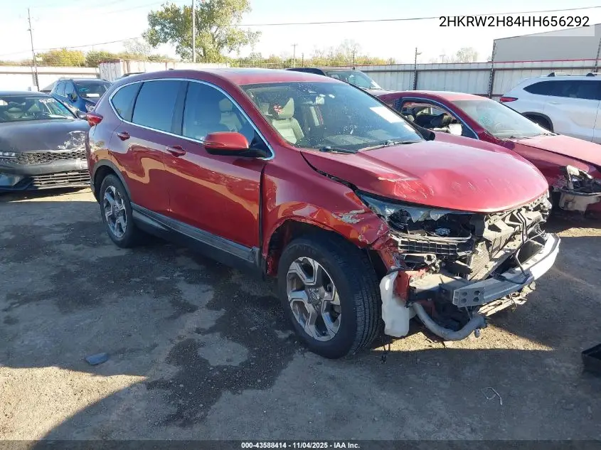 2HKRW2H84HH656292 2017 Honda Cr-V Ex-L/Ex-L Navi