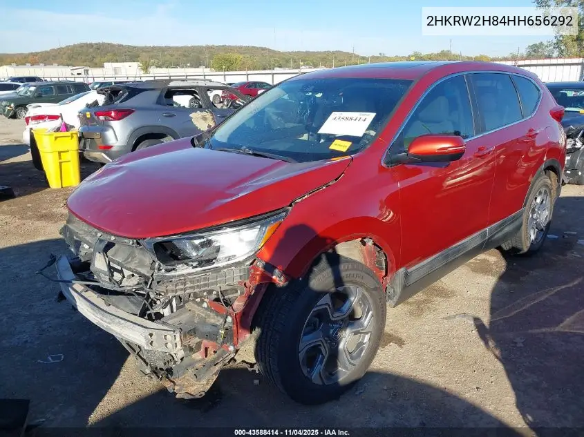 2HKRW2H84HH656292 2017 Honda Cr-V Ex-L/Ex-L Navi