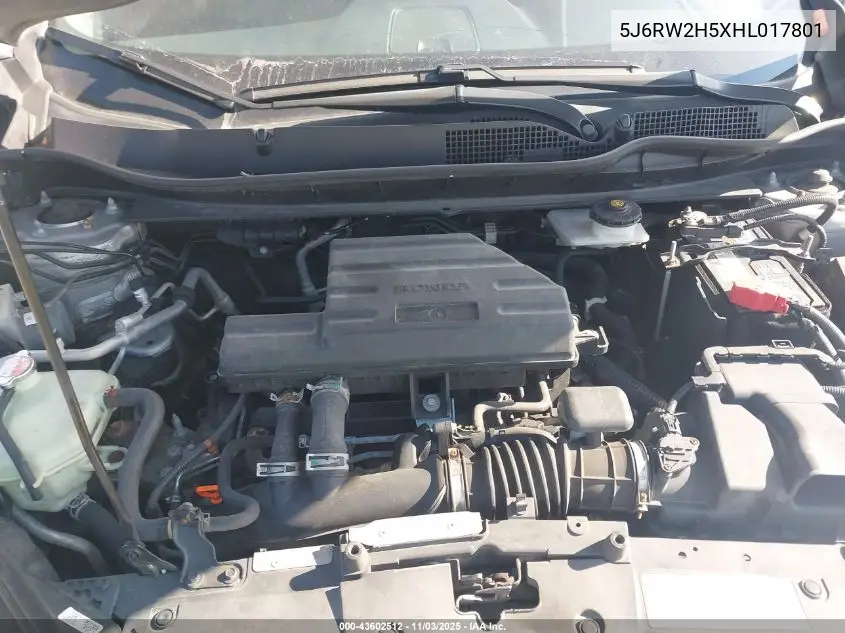 5J6RW2H5XHL017801 2017 Honda Cr-V Ex