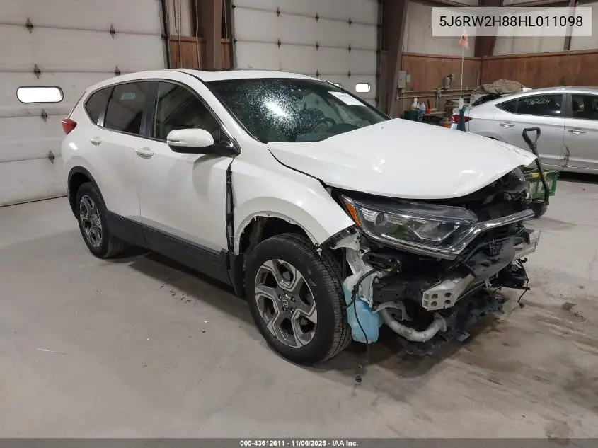 5J6RW2H88HL011098 2017 Honda Cr-V Ex-L/Ex-L Navi