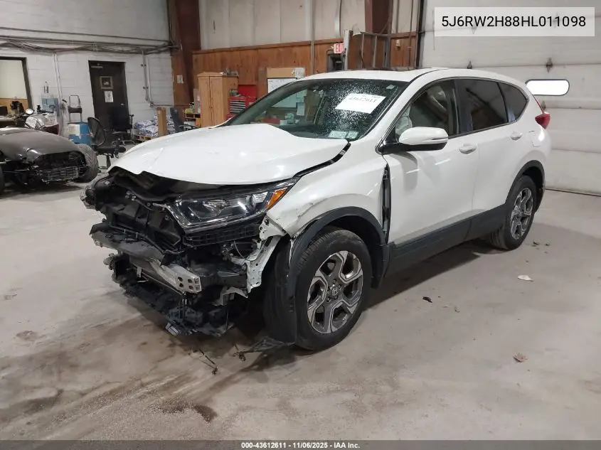 5J6RW2H88HL011098 2017 Honda Cr-V Ex-L/Ex-L Navi