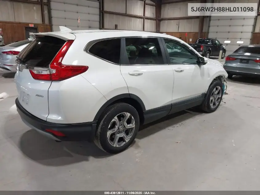 5J6RW2H88HL011098 2017 Honda Cr-V Ex-L/Ex-L Navi