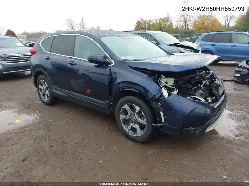 2HKRW2H50HH659793 2017 Honda Cr-V Ex