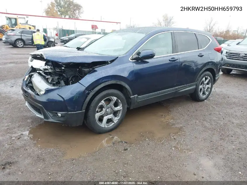 2HKRW2H50HH659793 2017 Honda Cr-V Ex
