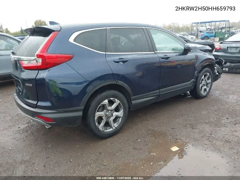 2HKRW2H50HH659793 2017 Honda Cr-V Ex