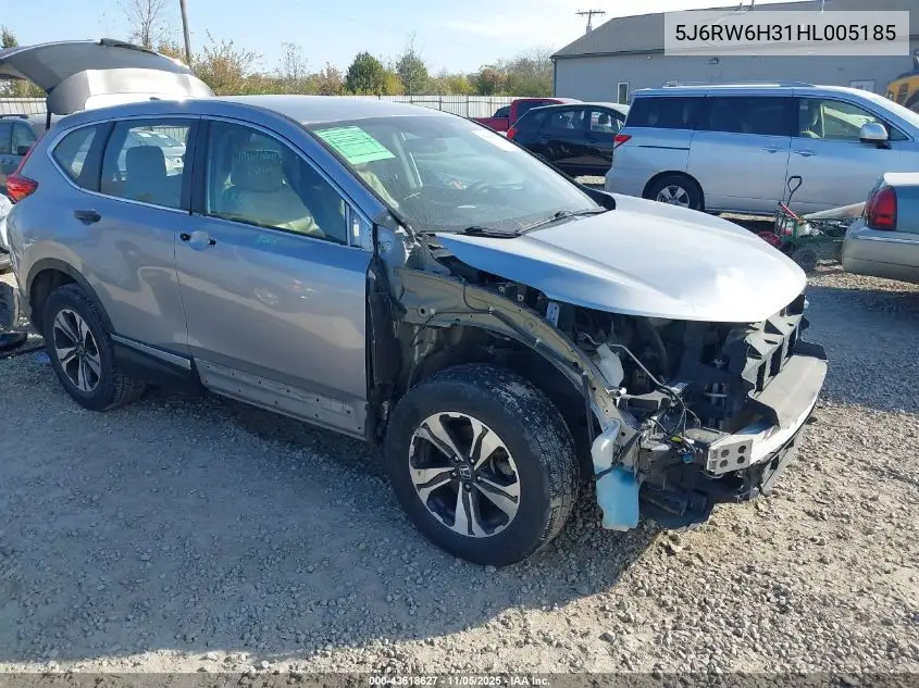 5J6RW6H31HL005185 2017 Honda Cr-V Lx