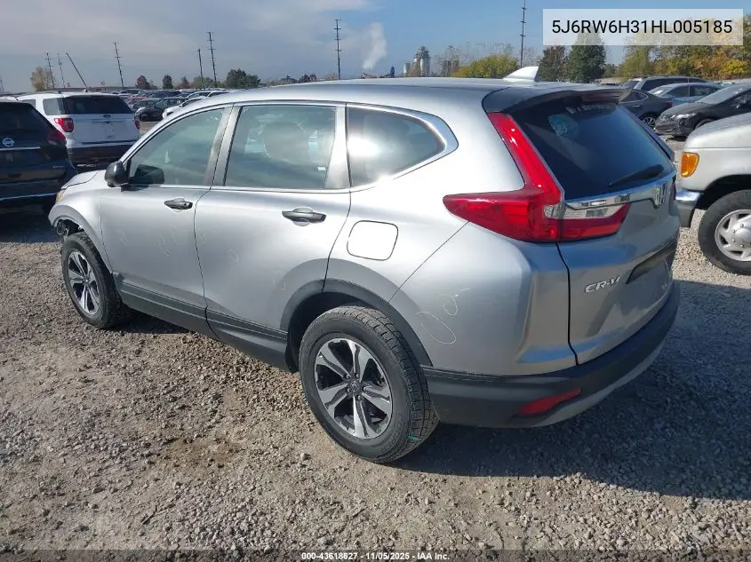 5J6RW6H31HL005185 2017 Honda Cr-V Lx