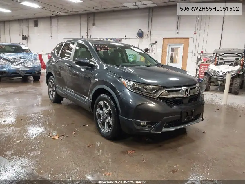 5J6RW2H55HL051502 2017 Honda Cr-V Ex