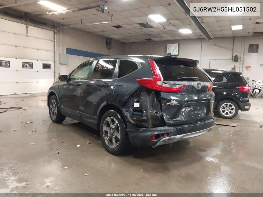 5J6RW2H55HL051502 2017 Honda Cr-V Ex