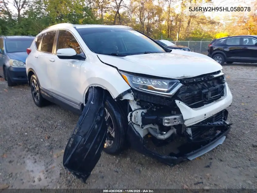 5J6RW2H95HL058078 2017 Honda Cr-V Touring