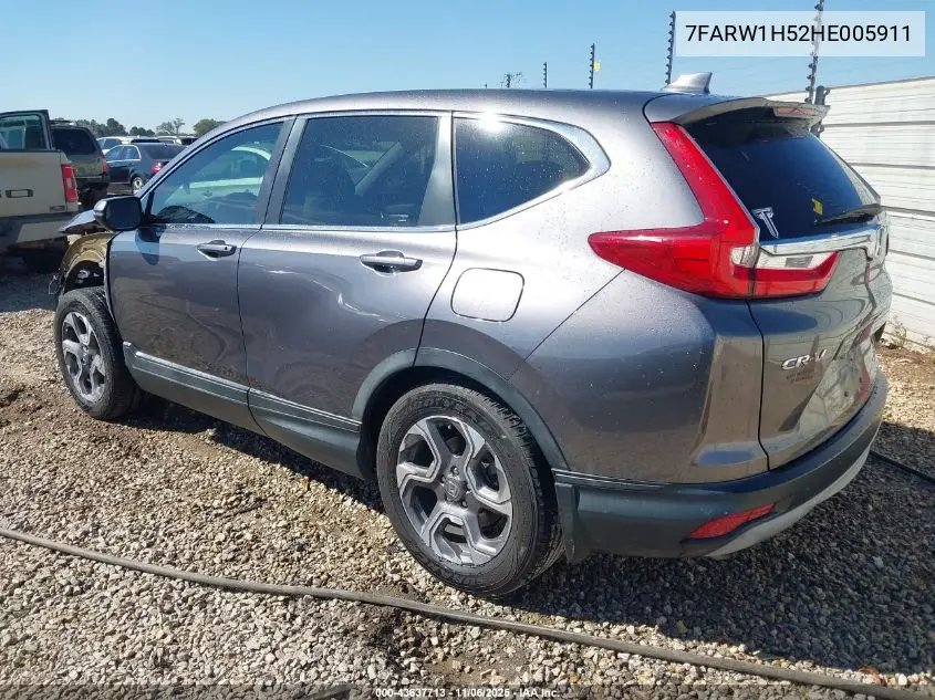 7FARW1H52HE005911 2017 Honda Cr-V Ex