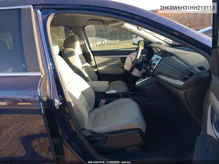 2HKRW6H31HH210113 2017 Honda Cr-V Lx