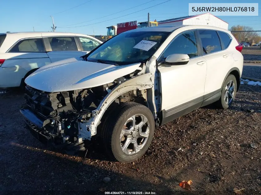 5J6RW2H80HL076818 2017 Honda Cr-V Ex-L/Ex-L Navi