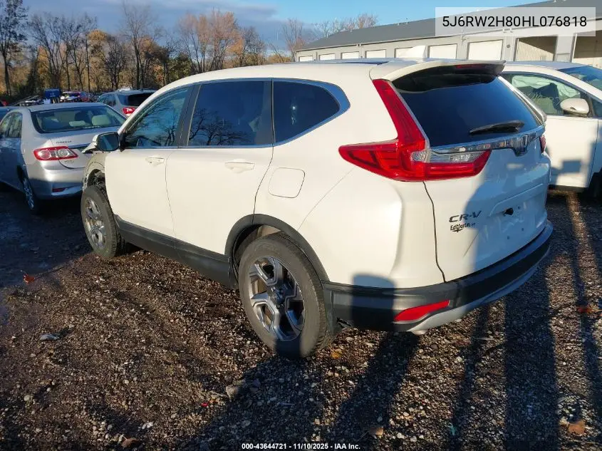 5J6RW2H80HL076818 2017 Honda Cr-V Ex-L/Ex-L Navi