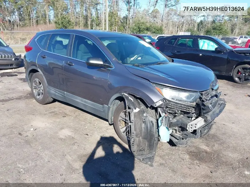 7FARW5H39HE013624 2017 Honda Cr-V Lx