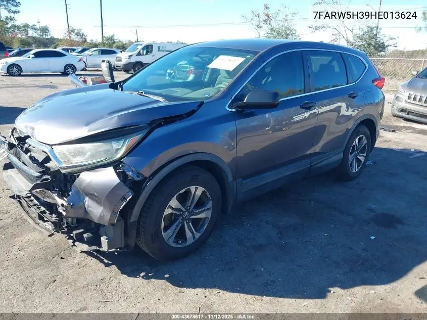 7FARW5H39HE013624 2017 Honda Cr-V Lx