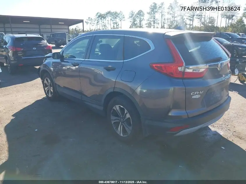 7FARW5H39HE013624 2017 Honda Cr-V Lx