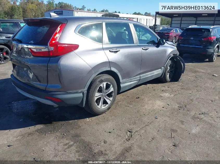 7FARW5H39HE013624 2017 Honda Cr-V Lx