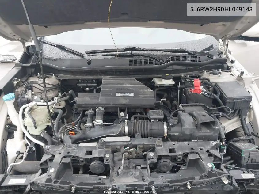 5J6RW2H90HL049143 2017 Honda Cr-V Touring