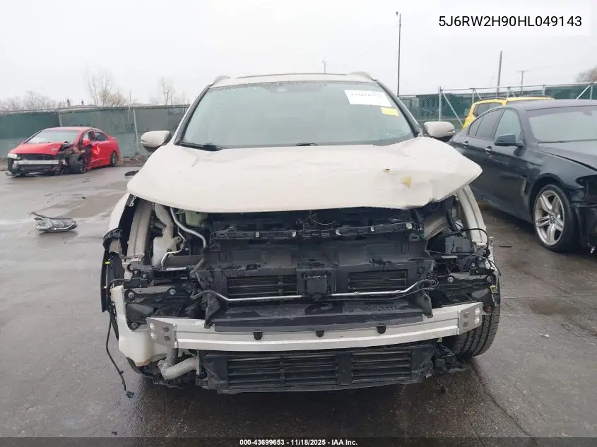 5J6RW2H90HL049143 2017 Honda Cr-V Touring