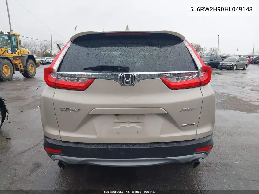 5J6RW2H90HL049143 2017 Honda Cr-V Touring
