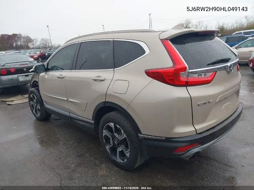 5J6RW2H90HL049143 2017 Honda Cr-V Touring
