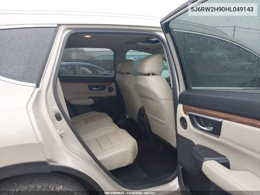 5J6RW2H90HL049143 2017 Honda Cr-V Touring