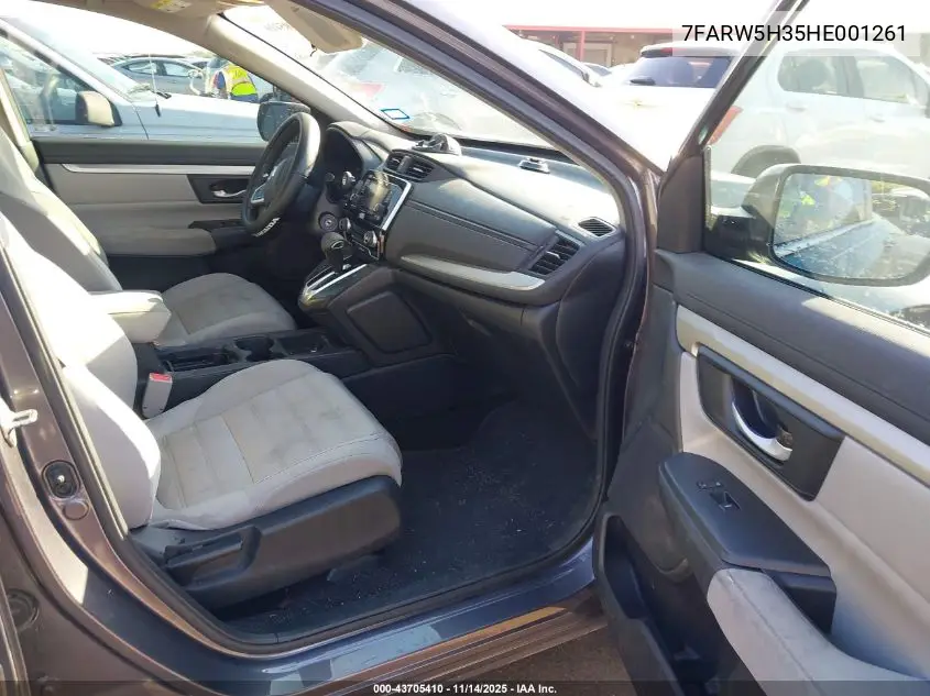7FARW5H35HE001261 2017 Honda Cr-V Lx
