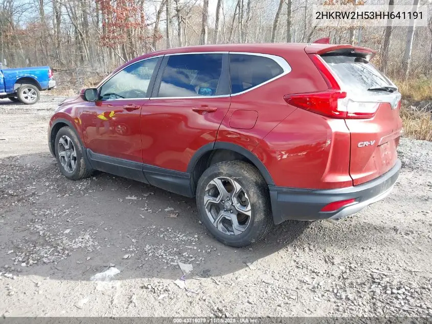 2HKRW2H53HH641191 2017 Honda Cr-V Ex