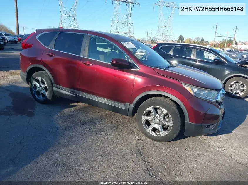 2HKRW2H55HH668148 2017 Honda Cr-V Ex
